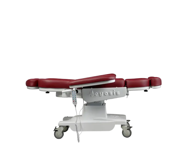 4-motor-blood-donor-chair-stretcher-position-side-view